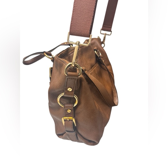 Michael Kors Leather Tote – Camel - Picture 6 of 12